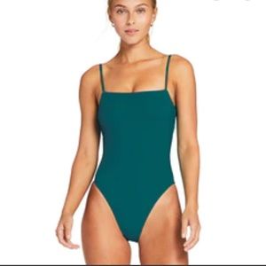 Mirage Blue Biosculpt Jenna Bodysuit by Vitamin A size large (10)